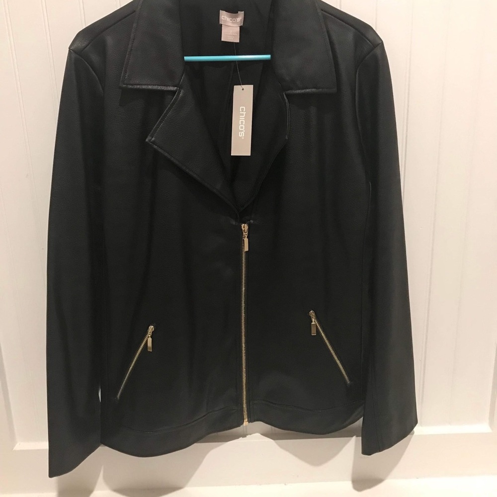 Black, Land’s End jacket